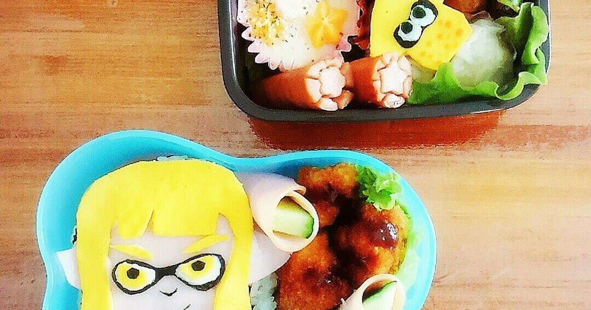 キャラ弁 スプラトゥーン ガール イカ レシピ 作り方 By あややん クックパッド 簡単おいしいみんなのレシピが377万品