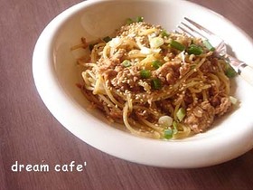 おかか&ツナの和風ぱすた♪