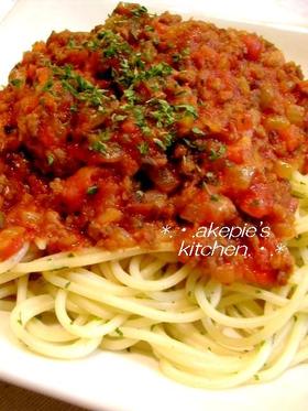 手作り♪ミートソーススパゲティ