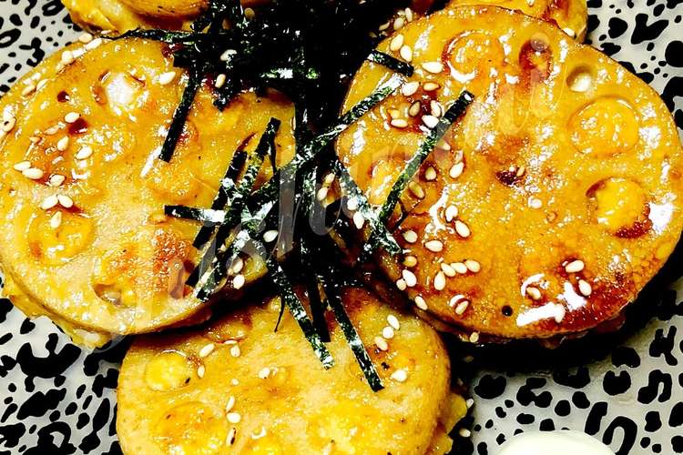 玉ねぎ入り 鶏ひき肉の蓮根はさみ焼き レシピ 作り方 By Nicki クックパッド 簡単おいしいみんなのレシピが352万品