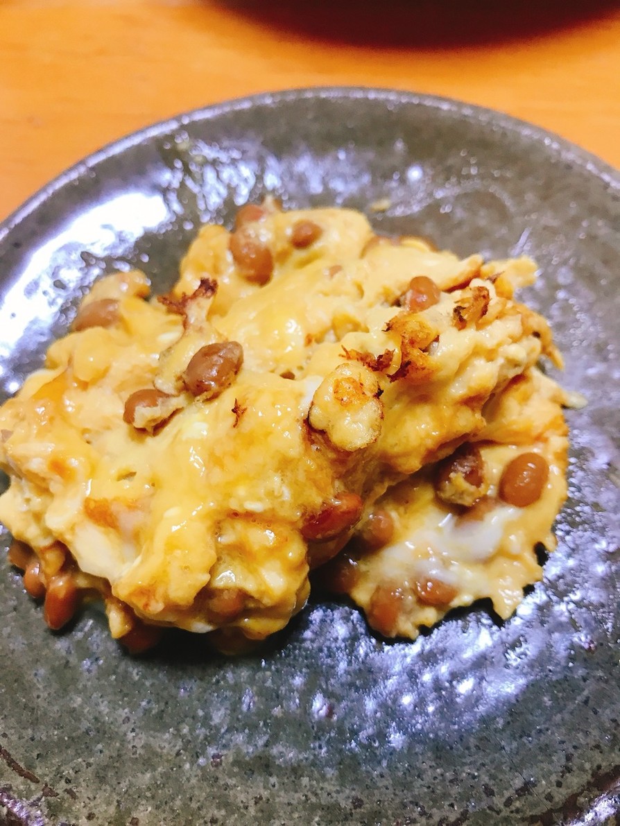 とろっととっても美味しい納豆オムレツの画像