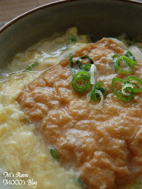 けいらんきつねうどん
