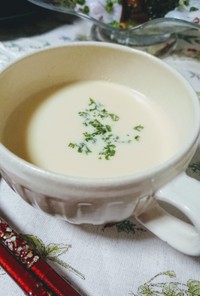 冷製コーンスープ(トウモロコシから料理)