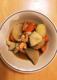 中華風海鮮スープ
