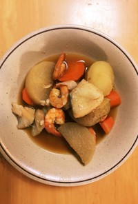 中華風海鮮スープ