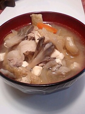 心も身体もほっこり♪豚汁☆+゚