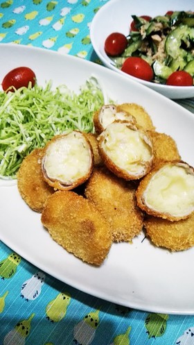 マッシュポテトの肉巻きコロッケ