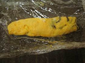 カロリーダウン!レンジで2分塩昆布玉子焼