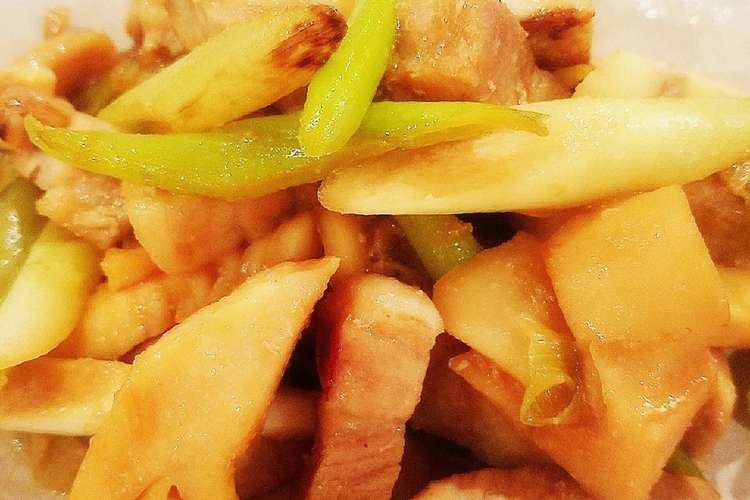 筍と豚バラの味噌炒め レシピ 作り方 By Sami ごはん クックパッド 簡単おいしいみんなのレシピが367万品