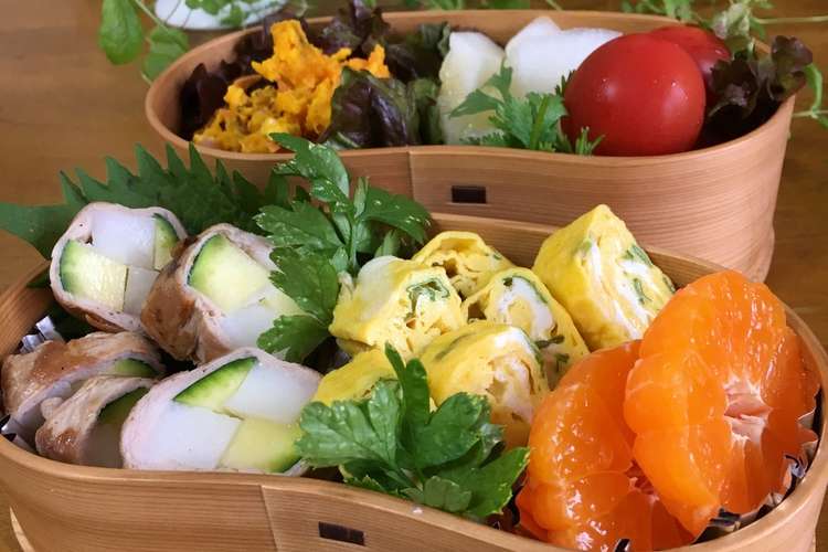 ズッキーニと長芋の豚肉巻きワッパお弁当 レシピ 作り方 By Sayokoさん クックパッド 簡単おいしいみんなのレシピが352万品