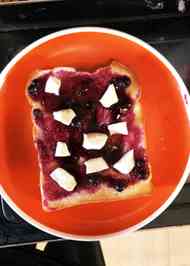 みんなが作ってる クリームチーズ ブルーベリージャム 食パンのレシピ クックパッド 簡単おいしいみんなのレシピが370万品