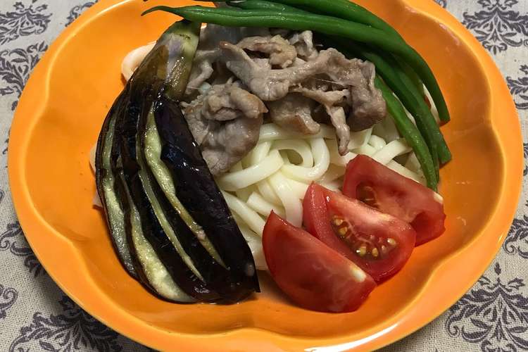 ご馳走感たっぷり ゴマだれうどん レシピ 作り方 By さくらのおウチごはん クックパッド
