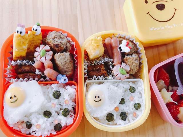 ユニーク可愛い お弁当 幼稚園 最高の動物画像