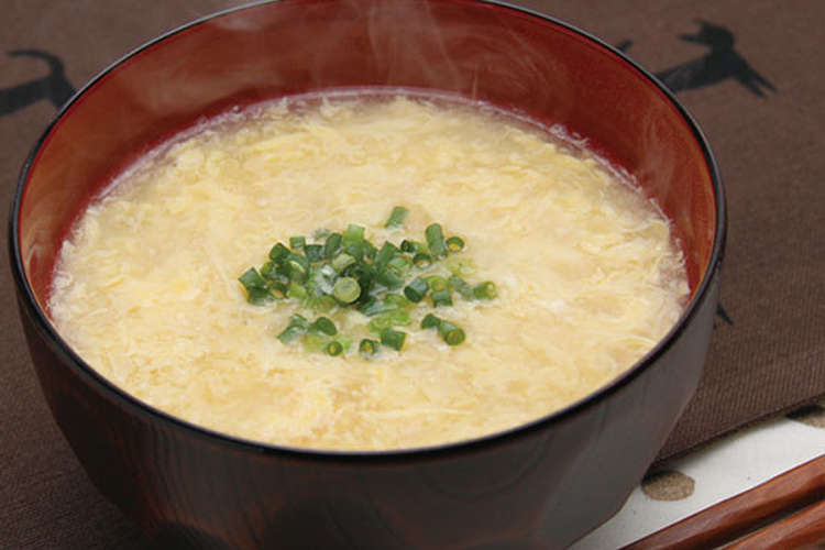 白だしを使って料亭の味 かき玉汁 レシピ 作り方 By 味とこころ クックパッド