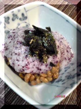 納豆のすゝめ其ノ弐(ゆかり+トロロ)