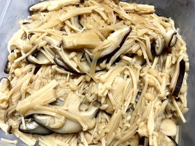 ホットクックで自家製なめたけ