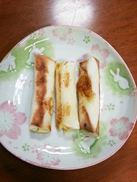 簡単美味しいダブルチーズ春巻き