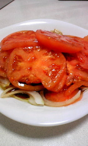 トマトのバルサミコ和え