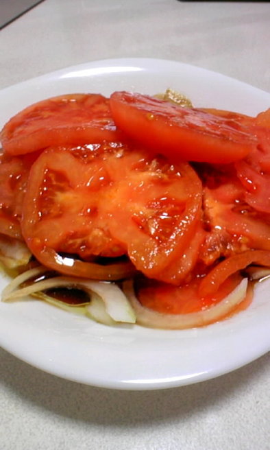 トマトのバルサミコ和えの写真