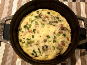 ☆Staub18cm☆キッシュ風オムレツ