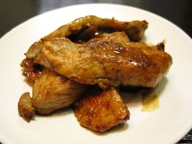 豚肉の柚子胡椒焼き