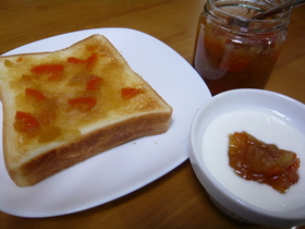 圧力鍋でお手軽 にんじんとりんごのジャム