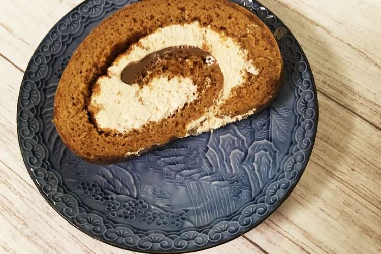 食戟 もも店長の黒糖ロールケーキ レシピ 作り方 By 姉cafe クックパッド