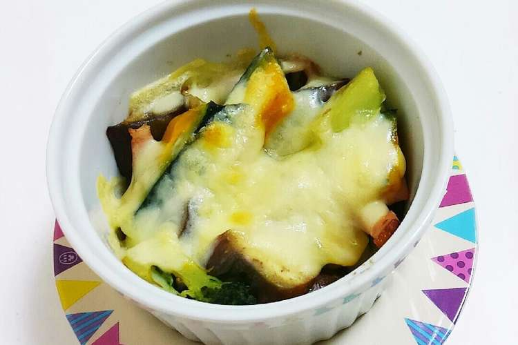 あと一品ほしいとき 彩り野菜のチーズ焼き レシピ 作り方 By うのえみ クックパッド 簡単おいしいみんなのレシピが375万品