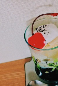 簡単コーヒーゼリーパフェ