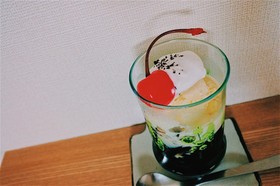 簡単コーヒーゼリーパフェ