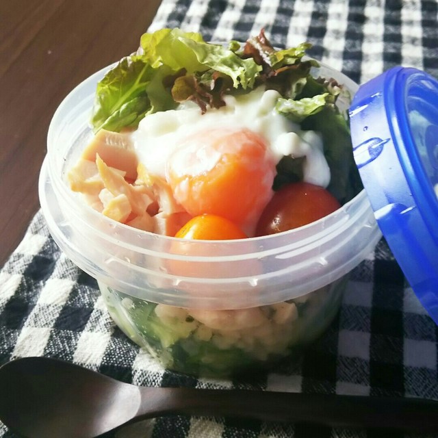 シャカシャカサラダのお弁当 レシピ 作り方 By ふくまるよし クックパッド 簡単おいしいみんなのレシピが377万品