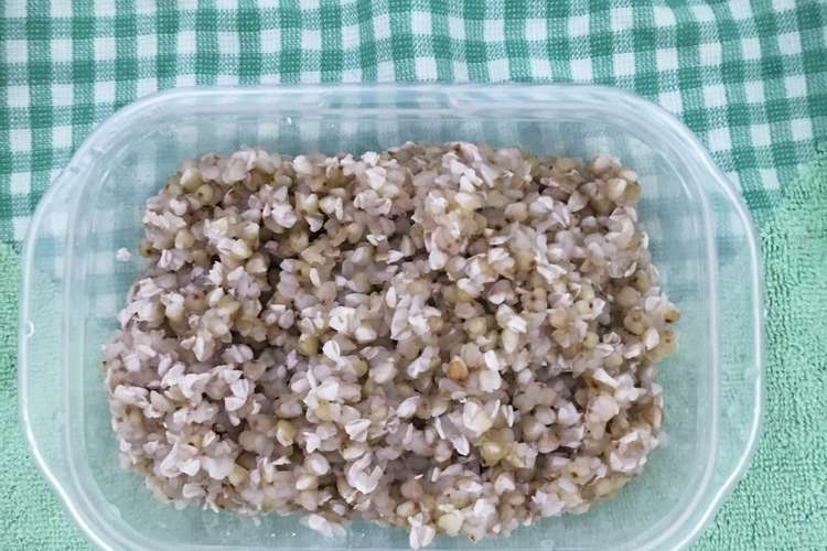 蕎麦の実の茹で方 レシピ 作り方 By 樹里 クックパッド 簡単おいしいみんなのレシピが357万品