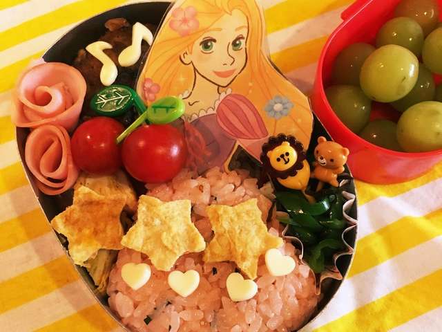 ラプンツェル 可愛い お弁当 レシピ 作り方 By タキカド クックパッド