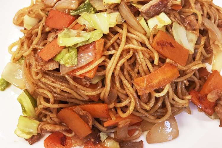 簡単焼きそば 幼児 大人用が一緒に出来る レシピ 作り方 By ともみんぐママ クックパッド 簡単おいしいみんなのレシピが360万品