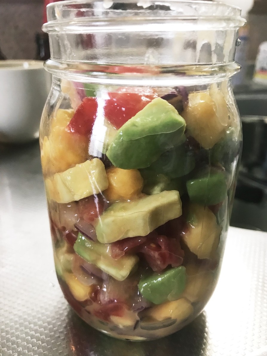 レモンゼスト・マンゴーサルサのレシピ