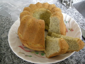 レモンティーのケーキ
