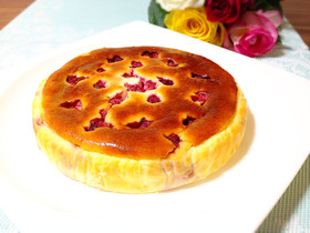 ♡ストロベリーベイクドチーズケーキ♡