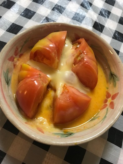 トマト丸ごとスープグラタンの写真