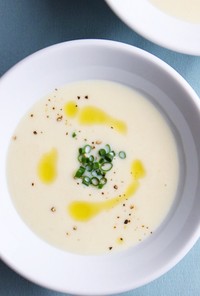ビシソワーズ（じゃがいもの冷たいスープ