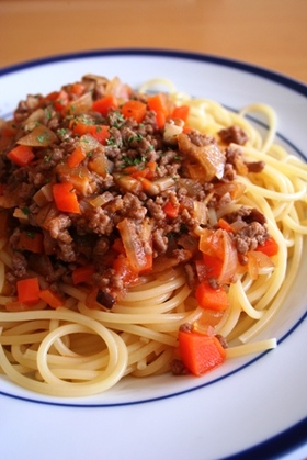 トマト缶がなくてもミートソースパスタ!