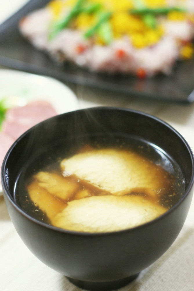 お豆腐のおぼろ汁の画像