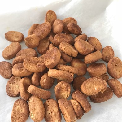 【犬用】大豆粉、米粉、ハトムギ粉クッキーの写真