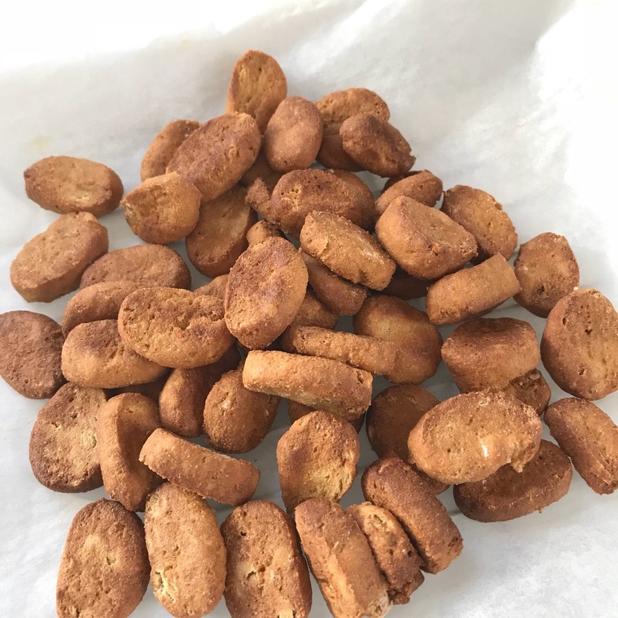 【犬用】大豆粉、米粉、ハトムギ粉クッキーの画像
