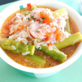ダイエット ご飯なしのトマトリゾット風