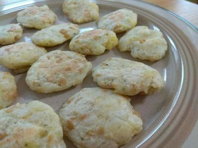 離乳食後期完了期じゃがいもと納豆のおやき