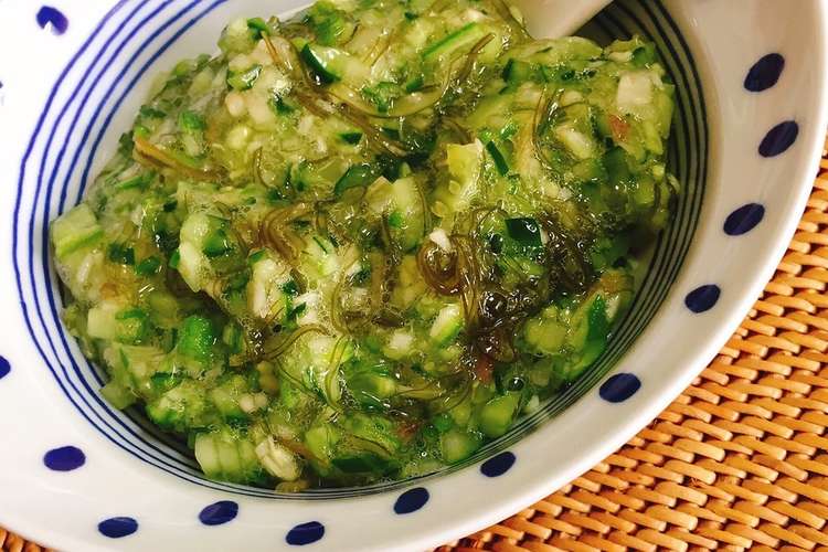 キュウリとオクラ香味野菜のネバネバ レシピ 作り方 By 3世代がオイシイ クックパッド 簡単おいしいみんなのレシピが352万品