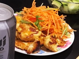 揚げない!鶏胸肉のピザ風味唐揚げ