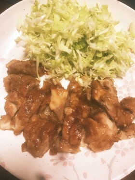 簡単時短☆鶏モモの甘辛マスタード