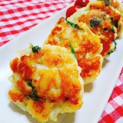 お弁当にも☆むね肉のこんがりチーズ焼きの写真