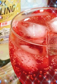 コクあま☆ルビー色の赤紫蘇ジュース